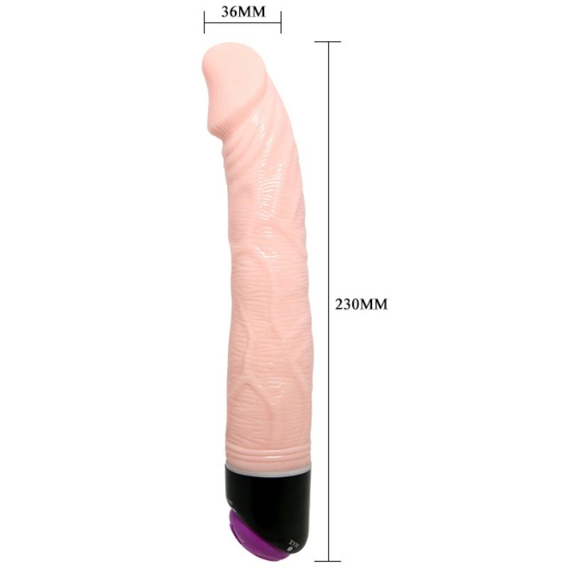 BAILE ADOURCLUB VIBRATEUR RÉALISTE 23 CM NATUREL — vue alternative