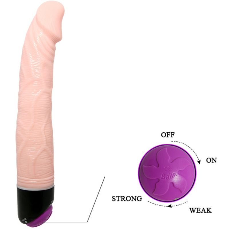 BAILE ADOURCLUB VIBRATEUR RÉALISTE 23 CM NATUREL — vue arrière