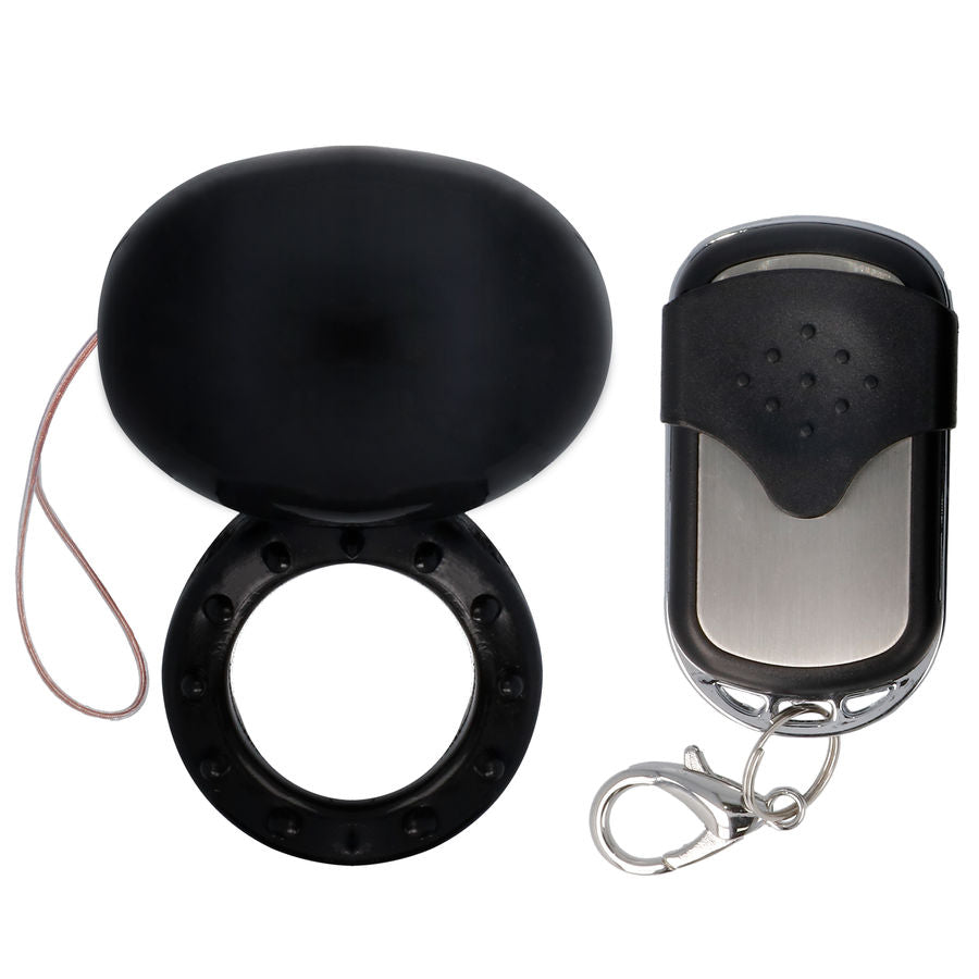 SPIRIT VIBRATING TELECOMMANDE COCK RING NOIR - Aura Intime