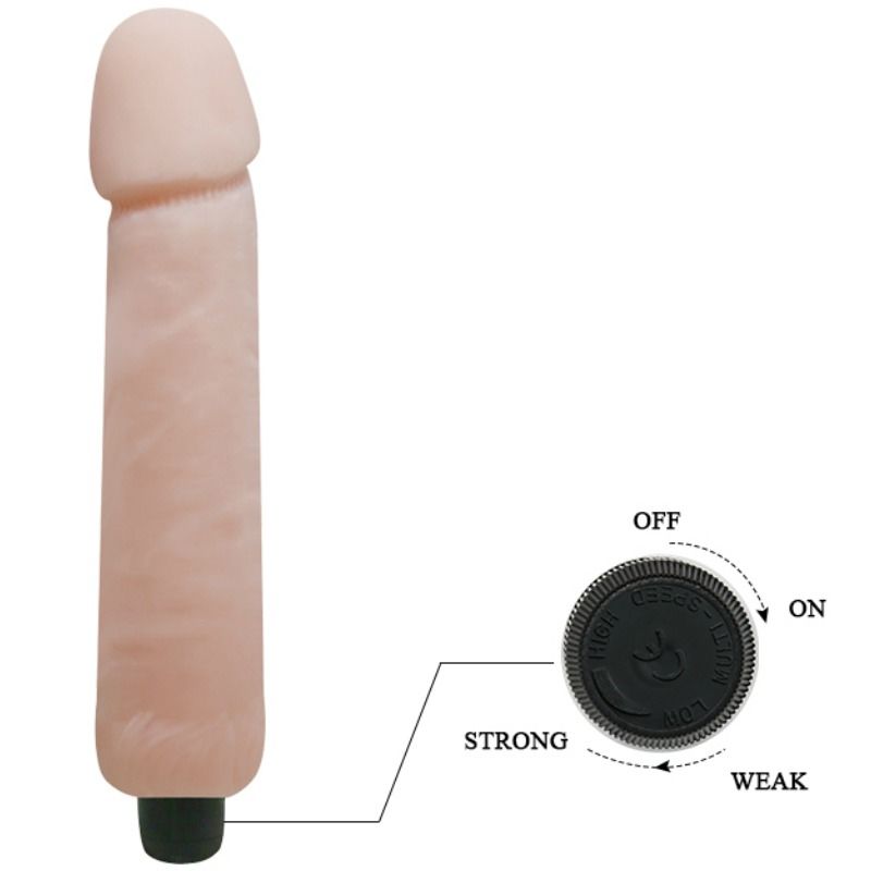 BAILE VIBRATORS VIBRATEUR GODE LOVE COMPANION 25 CM — accessoires inclus