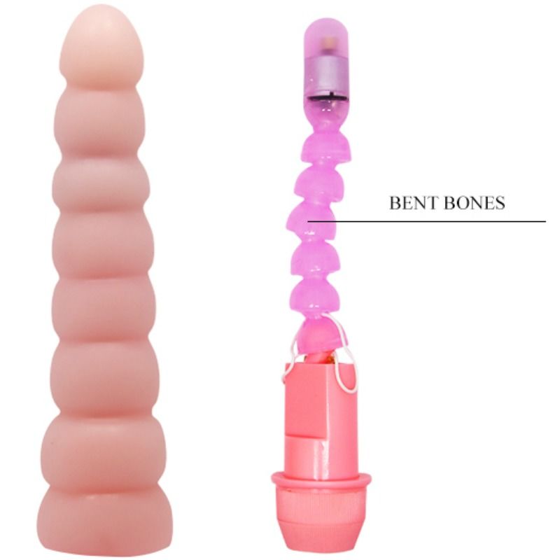 BAILE VIBRATEUR FLEXIBLE FLEXI VIBE SENSUAL SPINE 19 CM — vue arrière