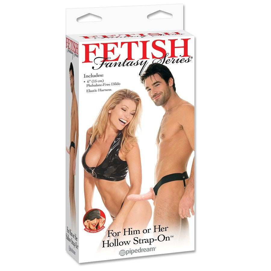 FETISH FANTASY SERIES HARNAIS CREUX RÉGLABLE CHAIR STRAP ON 15 CM — vue arrière