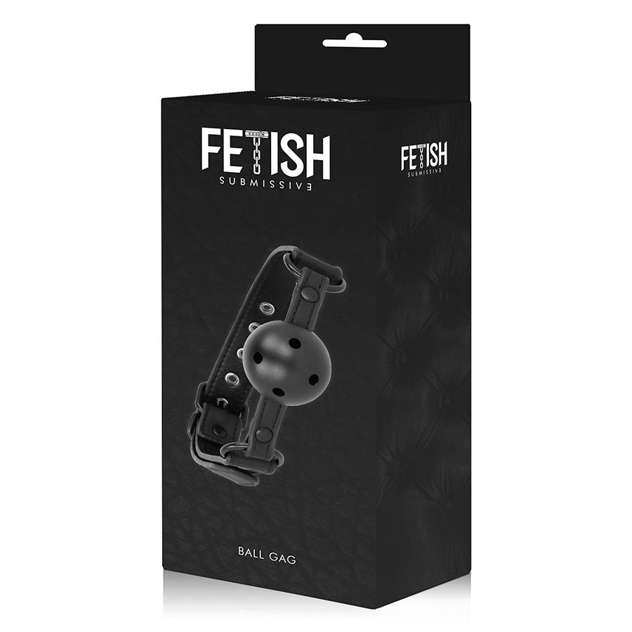 FETISH SUBMISSIVE BONDAGE Bâillon Respirant Végétalien — accessoires inclus