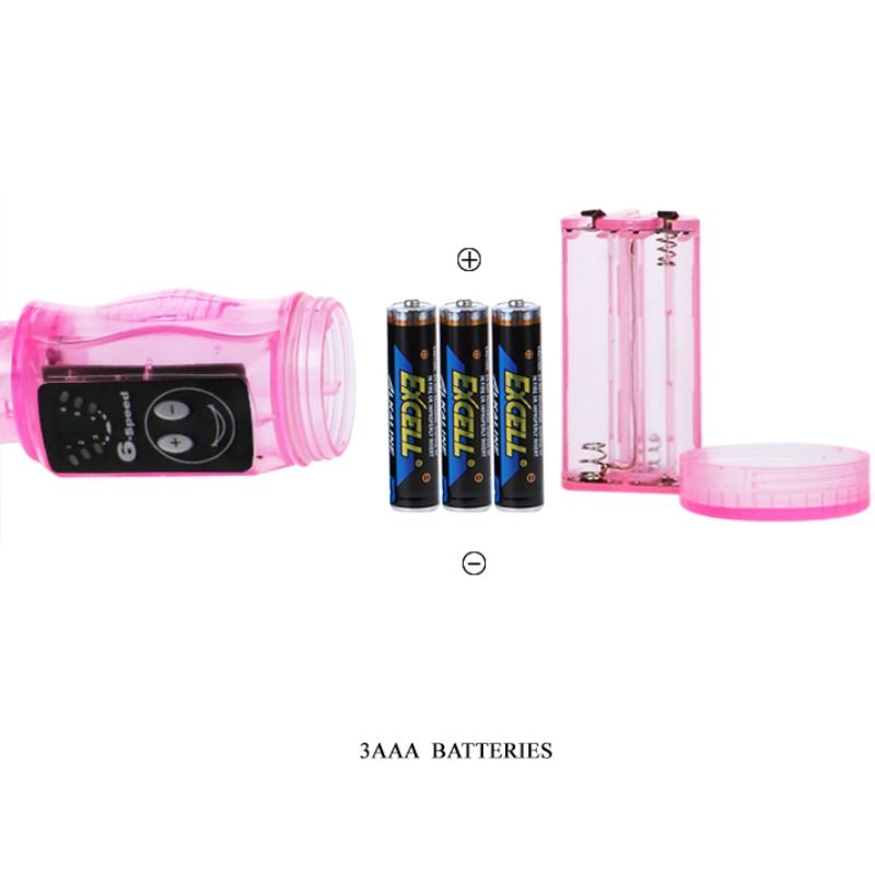 BAILE STIMULATING STIMULATEUR DISTORSION TRIPLE ROSE — vue arrière