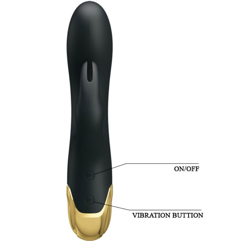PRETTY LOVE SMART Vibrateur Intelligent Double Plaisir — vue arrière