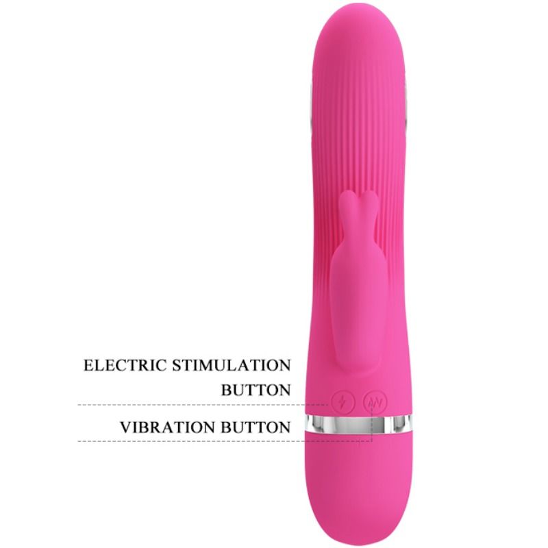 PRETTY LOVE FLIRTATION Flirtation Vibrateur Électrochoc Ingram — accessoires inclus