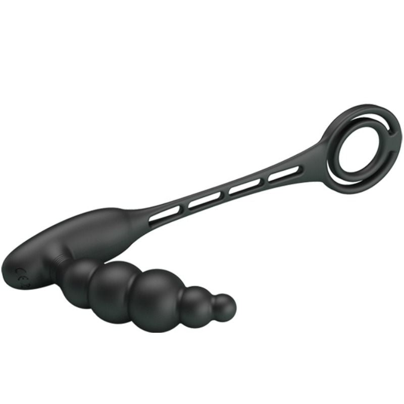 PRETTY LOVE Anneaux Pénis Plug Vibrateur — vue arrière