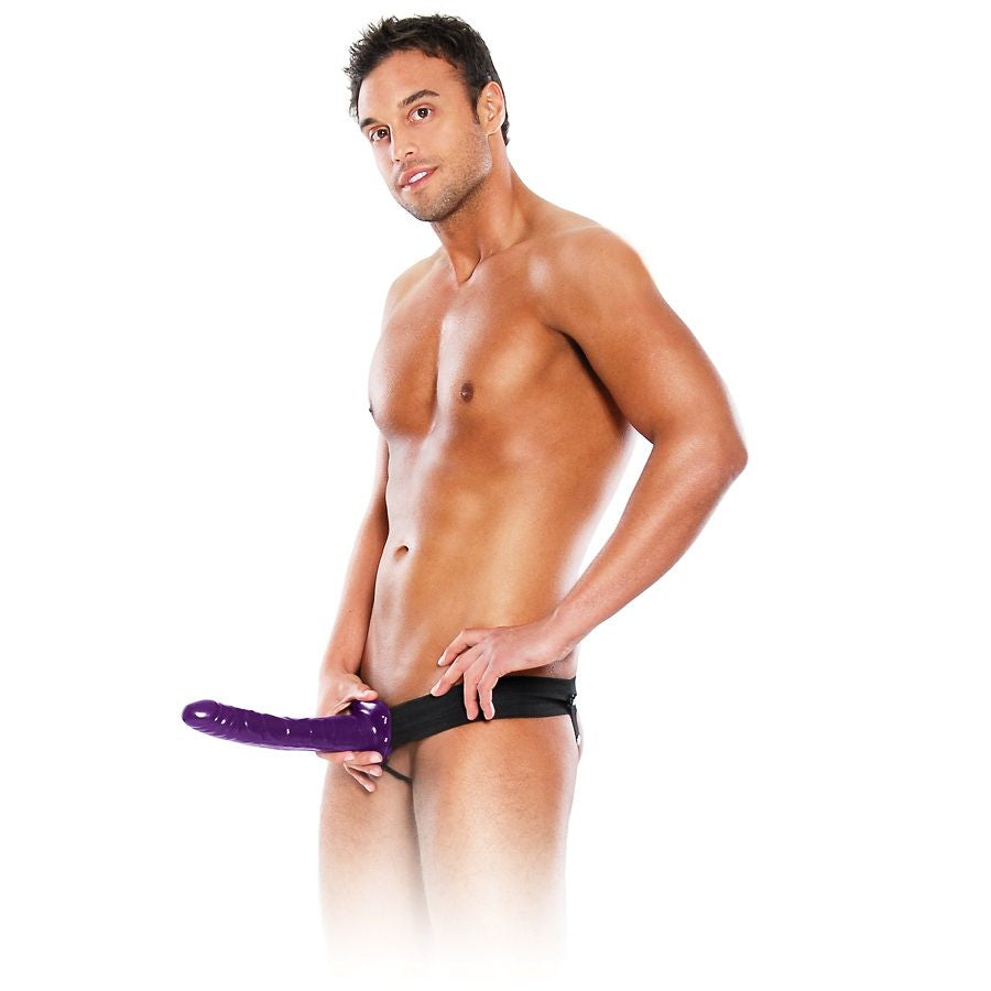 Fetish Fantasy Arnes Hueco Ajustable Lila 22 Cm