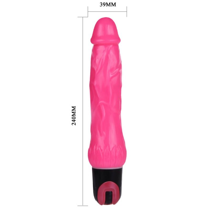 BAILE VIBRATEUR DAAPLY PLEASURE MULTIVITESSE ROSE — vue arrière