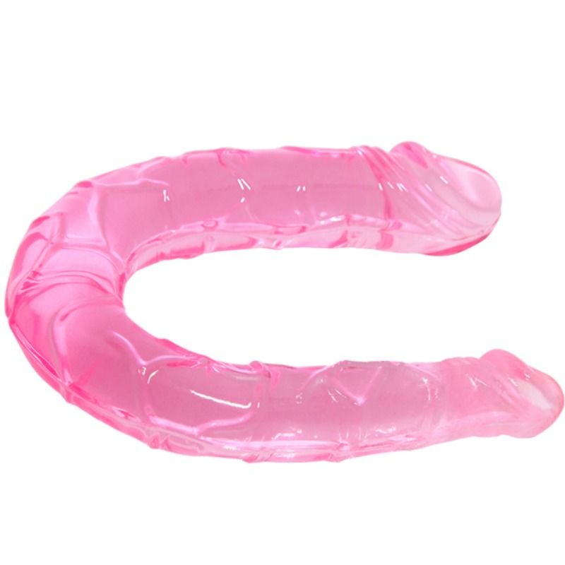 BAILE DILDOS Double Dong Double Gode Rose - Aura Intime