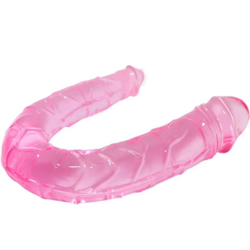 BAILE DILDOS Double Dong Double Gode Rose — vue détaillée
