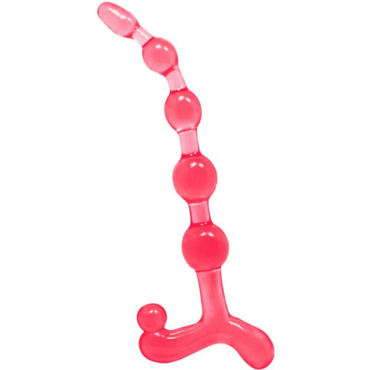 BAILE ANAL Balles Anal Rouges Bendy Twist - Aura Intime