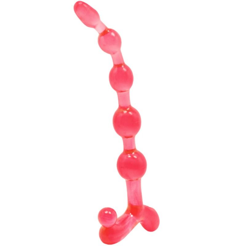 BAILE ANAL Balles Anal Rouges Bendy Twist — vue détaillée