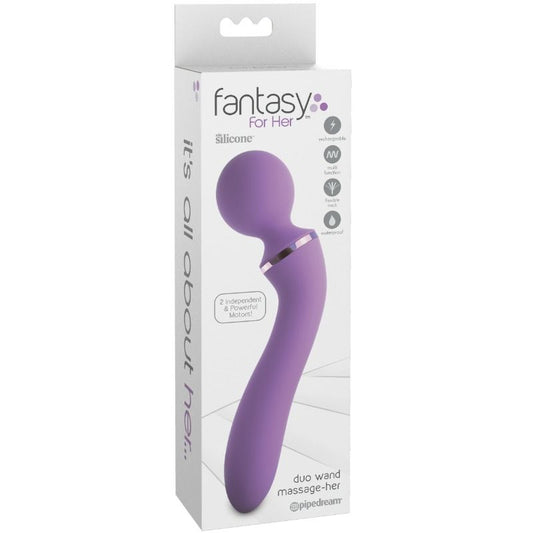 FANTASY FOR HER DUO WAND MASSAGE ELLE - Aura Intime