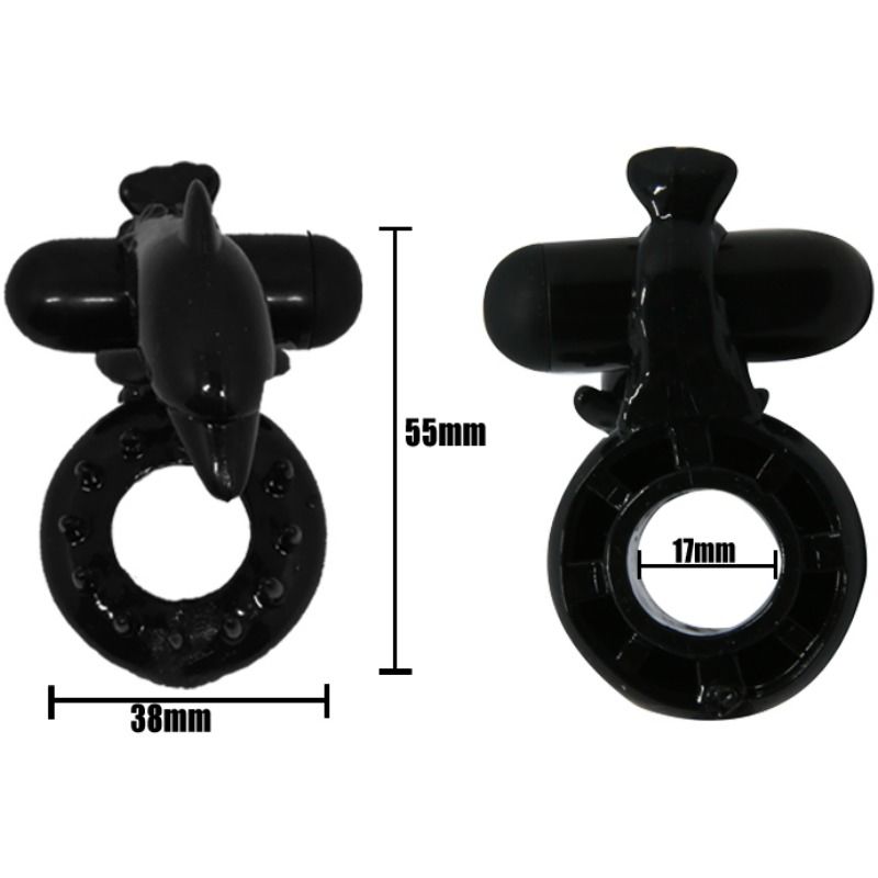 BAILE FOR HIM Anneau Doux Stimulateur Clitoris Dolphin — vue alternative