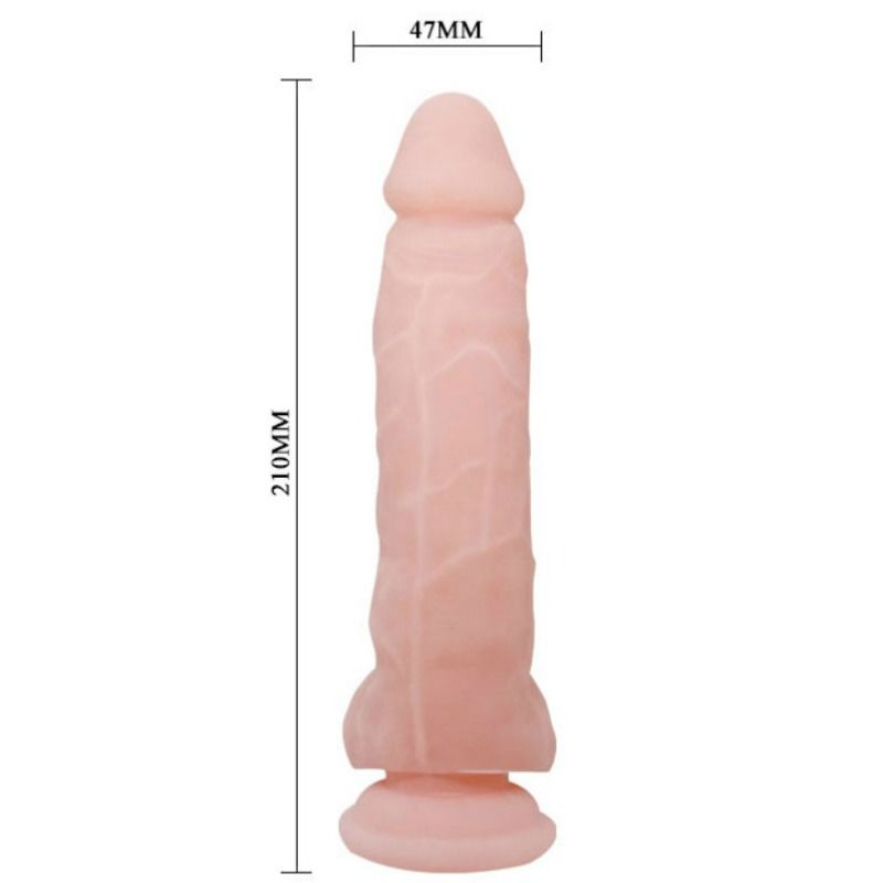 BAILE DILDOS GODE NATUREL SUPER RÉALISTE 21.5 CM — vue arrière