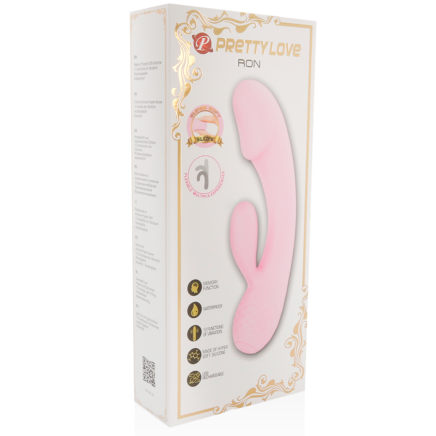 PRETTY LOVE VIBRATEUR INTELLIGENT RON LAPIN — vue détaillée