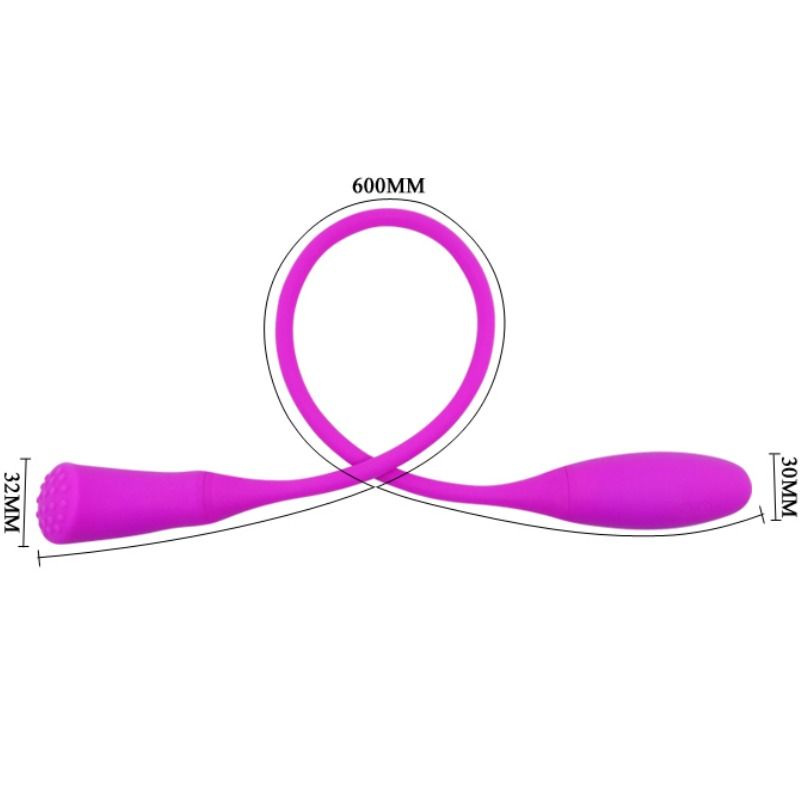 PRETTY LOVE SMART Vibrateur Smart Snaky Vibe 2 Moteurs — vue arrière