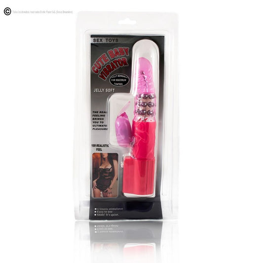 BAILE ROTATIONS ROTATEUR LAPIN ROSE SUPERSTIMULATEUR - Aura Intime