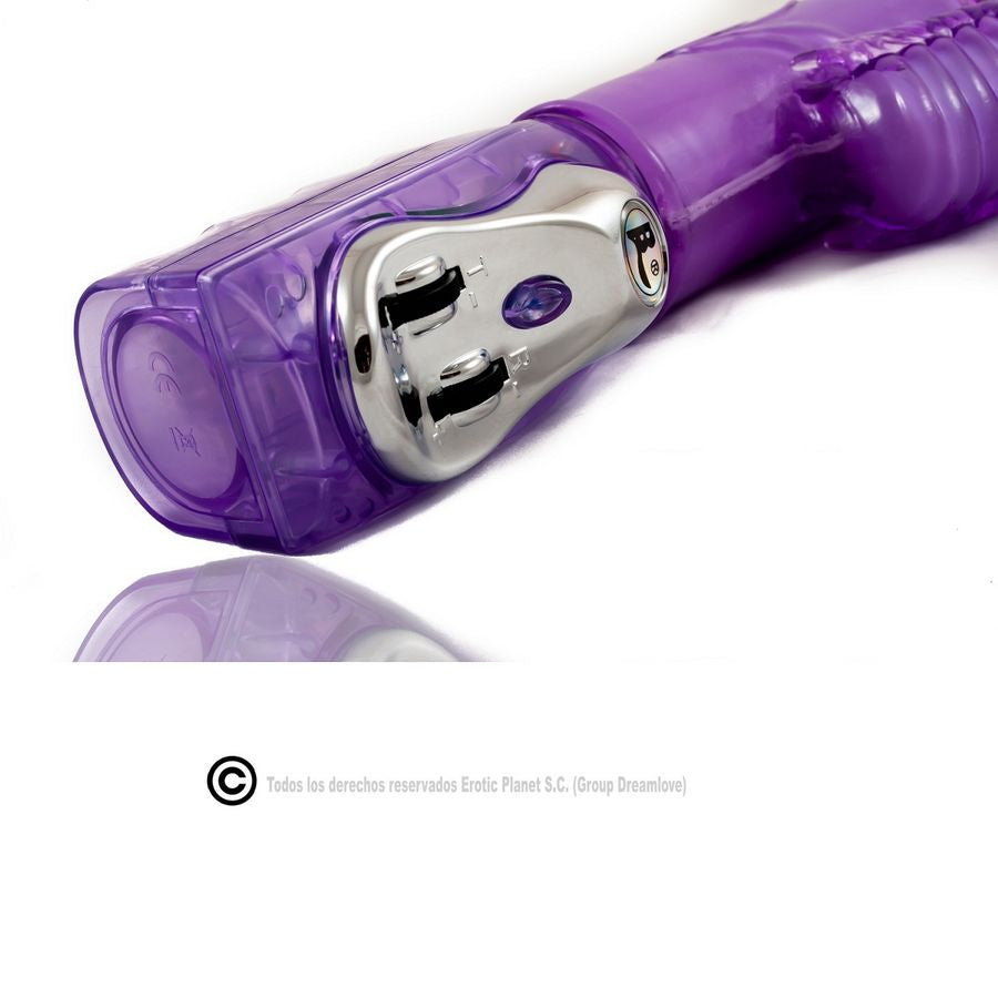 BAILE ROTATIONS ROTATEUR HAUT BAS LAPIN LILAS SUPERSTIMULATEUR — vue détaillée