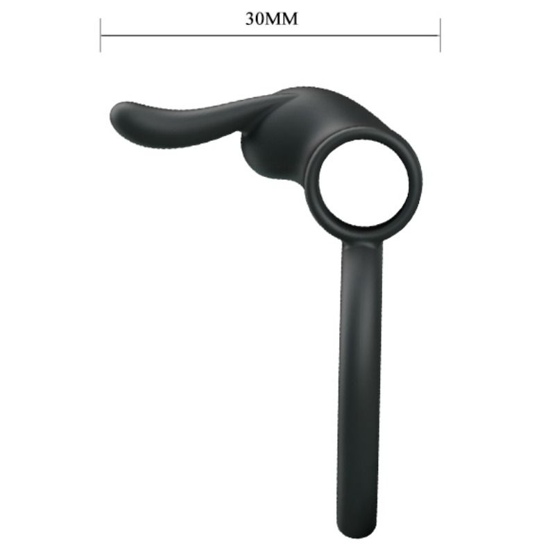 PRETTY LOVE ANNEAU VIBRATEUR SILICONE OSMOND — vue arrière