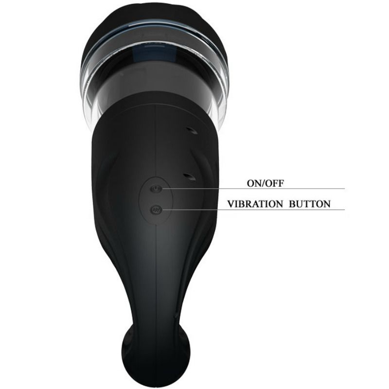 PRETTY LOVE MALE Masturbateur Rechargeable Multifonction Breton — vue arrière