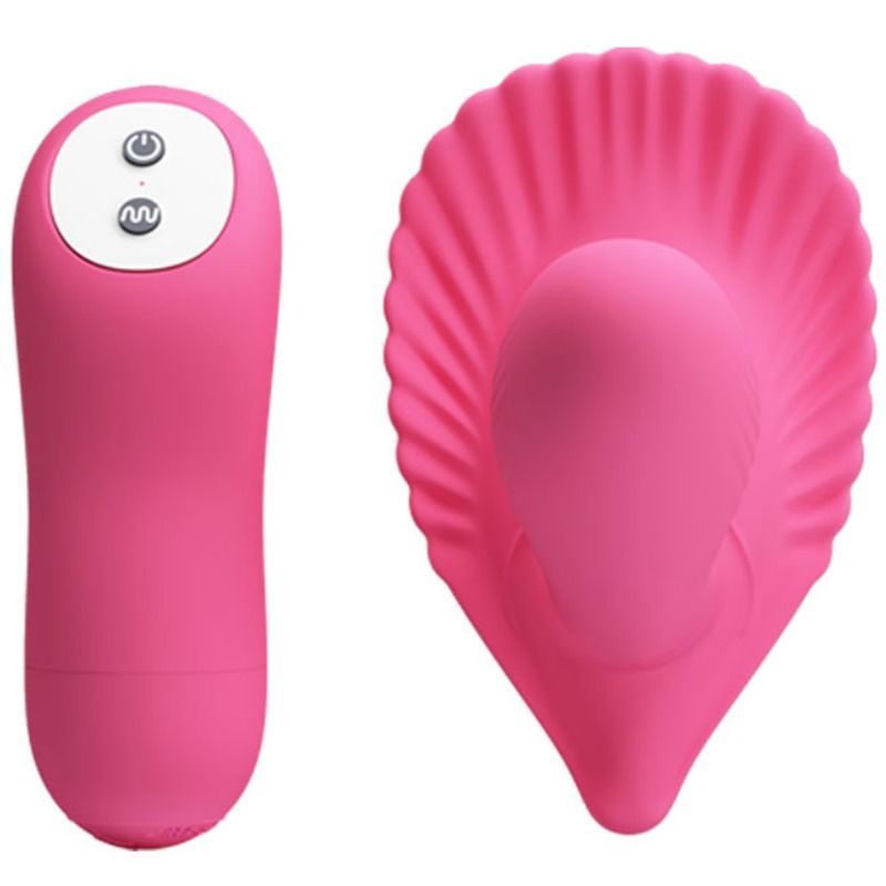 PRETTY LOVE FLIRTATION Coquille Stimulante Télécommande — vue arrière