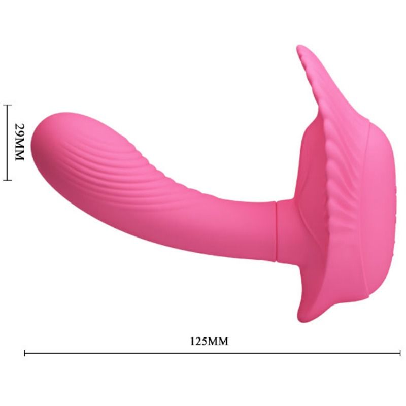 PRETTY LOVE FLIRTATION Coquille Stimulante Télécommande — accessoires inclus