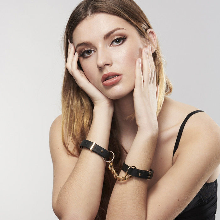 BIJOUX MAZE Indiscrets Maze Menottes Bracelets Noir — vue alternative