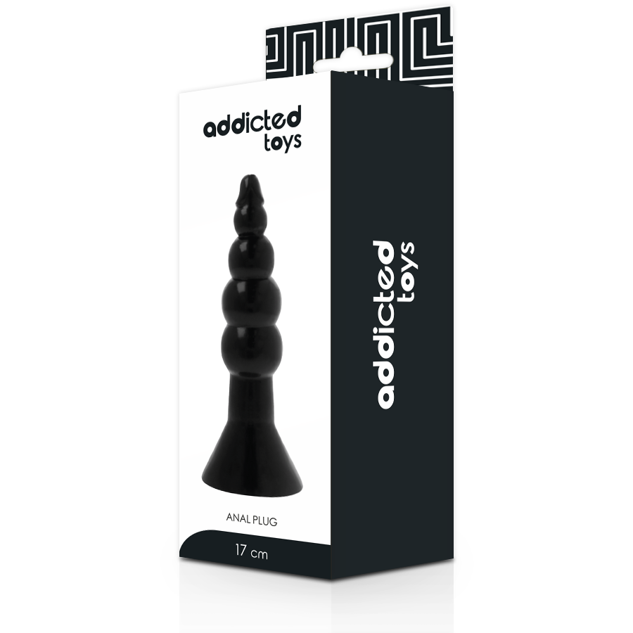 ADDICTED TOYS Plug Anal 17 Cm Noir — vue alternative