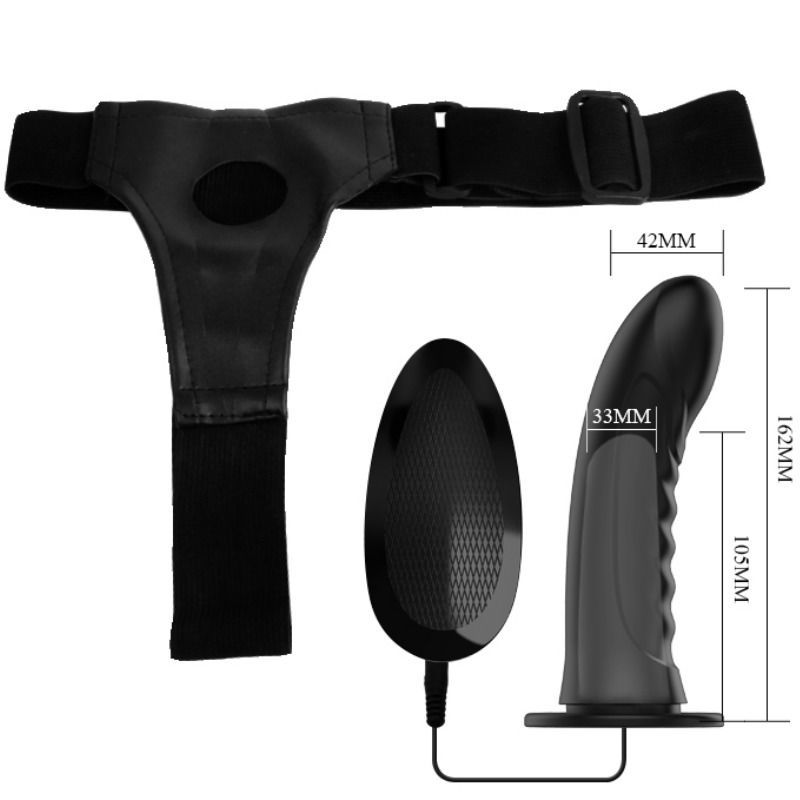 PRETTY LOVE SANGLE MARVIN VIBRATION GODE CREUX — accessoires inclus