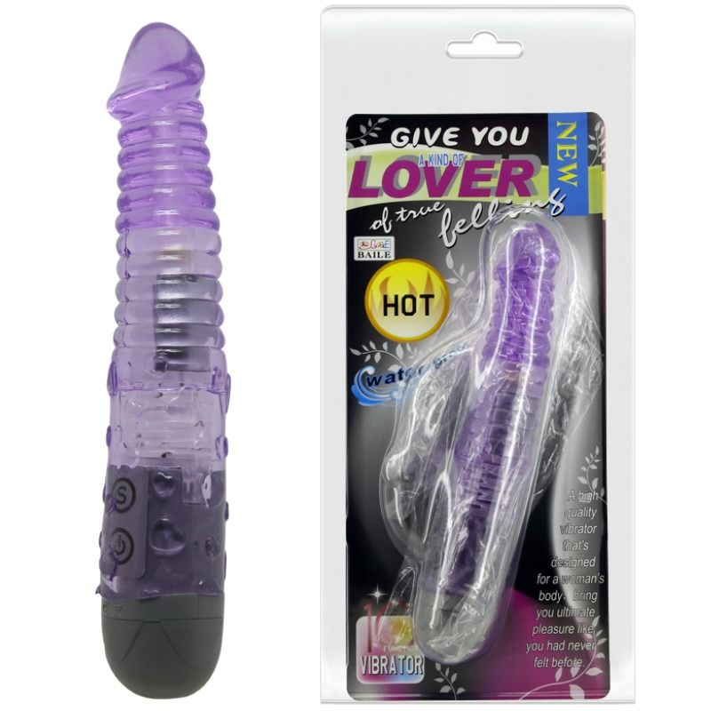 BAILE VIBRATORS DONNEZVOUS VOTRE AMANT SORTE VIBRATEUR LILAS AMANT — vue détaillée