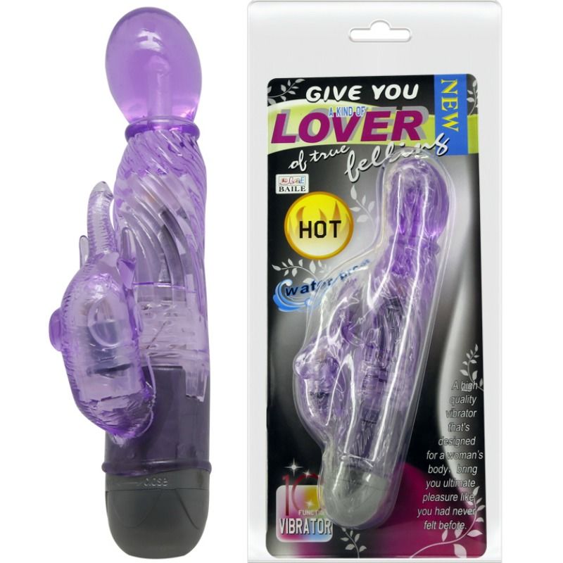 BAILE VIBRATORS Vous Offrir Sorte Vibrateur Amant Lapin Lilac 10 Modes — vue détaillée