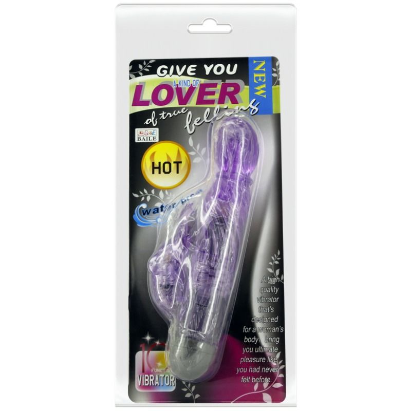BAILE VIBRATORS Vous Offrir Sorte Vibrateur Amant Lapin Lilac 10 Modes — vue alternative