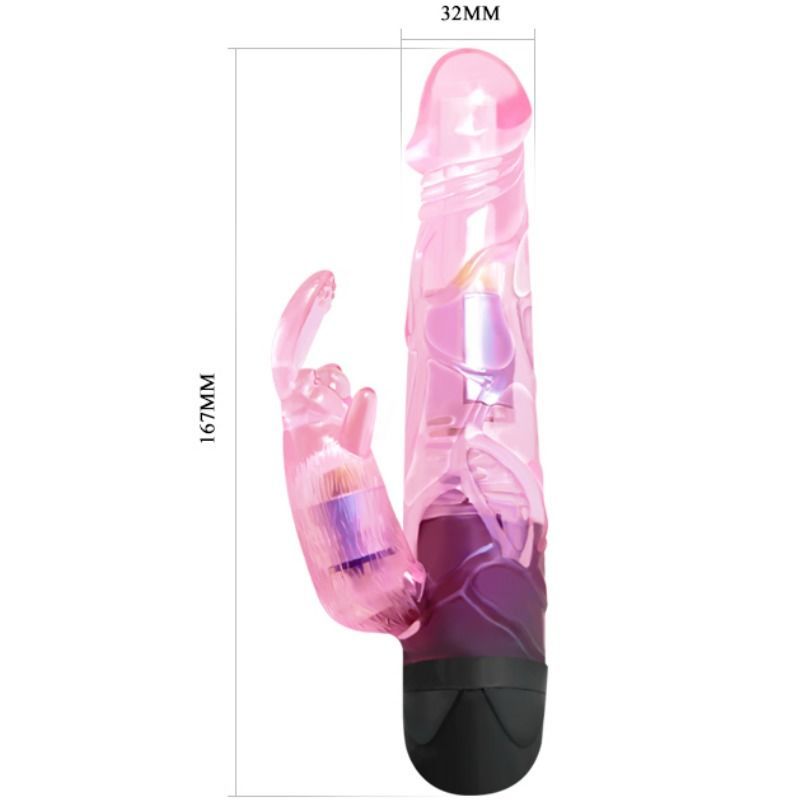 BAILE VIBRATORS Offrezvous Vibrateur Amant Lapin Rose — vue arrière