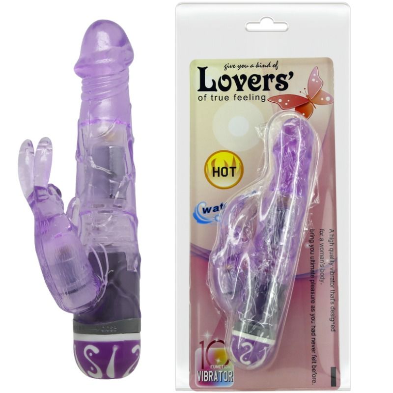 BAILE VIBRATORS VIBRATEURS MULTIVITESSES LAPIN LILAS — vue alternative