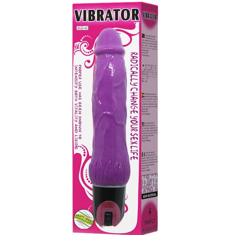BAILE VIBRATORS VIBRATEUR MULTIVITESSES DAAPLY PLEASURE VIOLET — vue détaillée