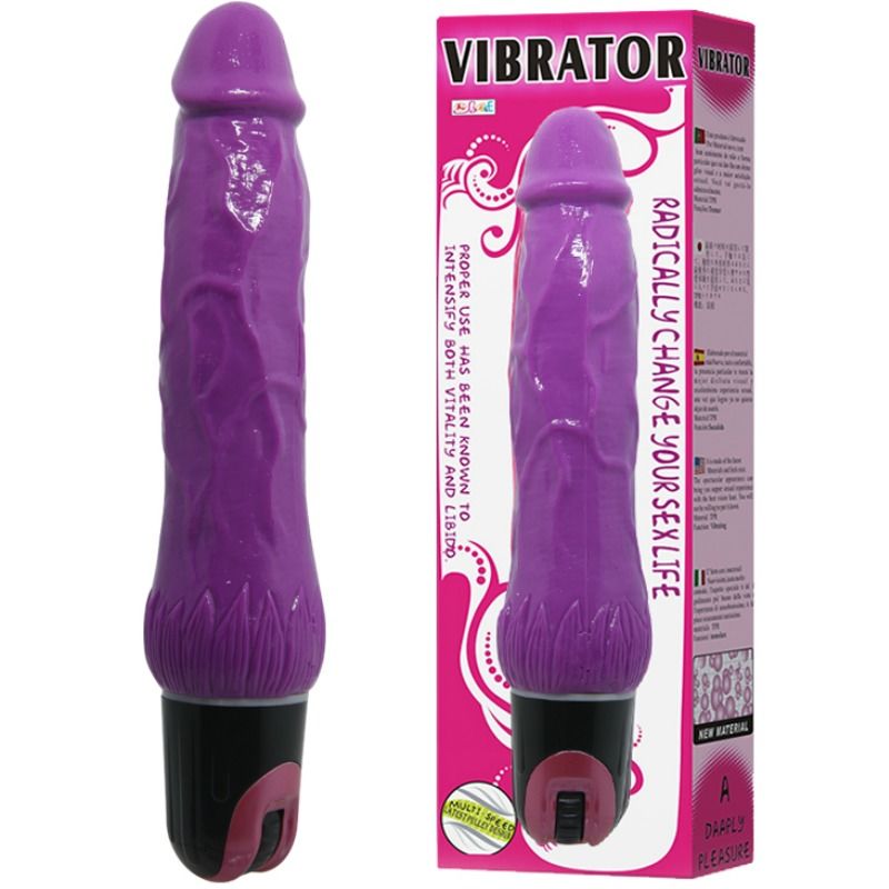 BAILE VIBRATORS VIBRATEUR MULTIVITESSES DAAPLY PLEASURE VIOLET — vue alternative