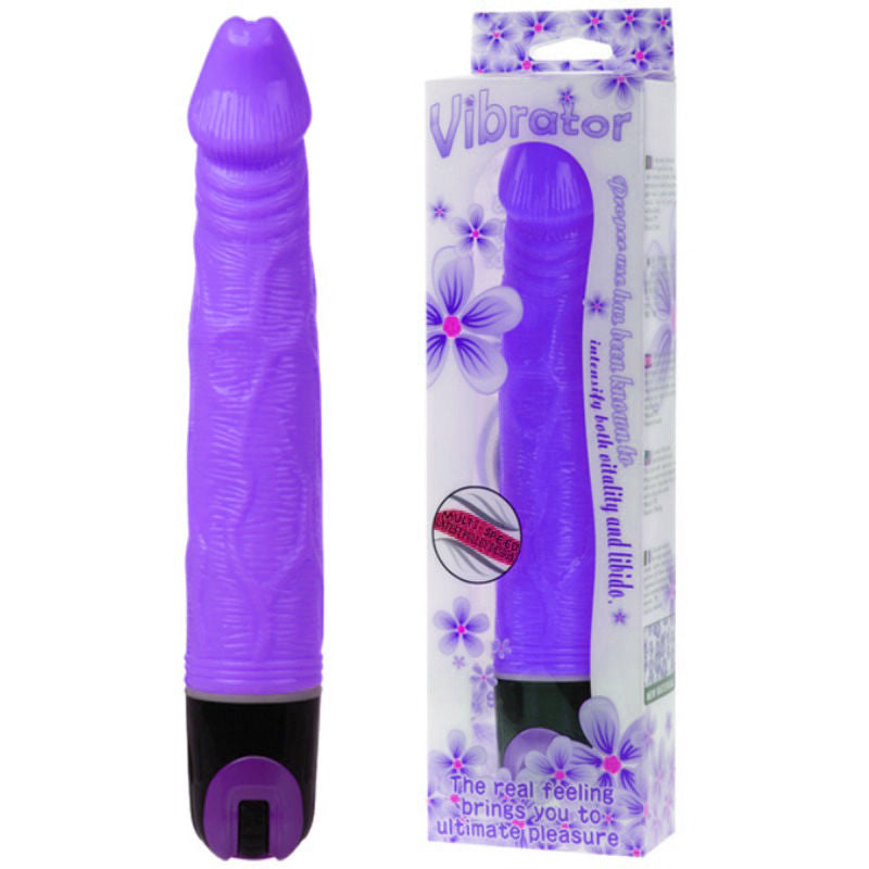 BAILE VIBRATEUR MULTIVITESSES 21.5 CM VIOLET — vue alternative