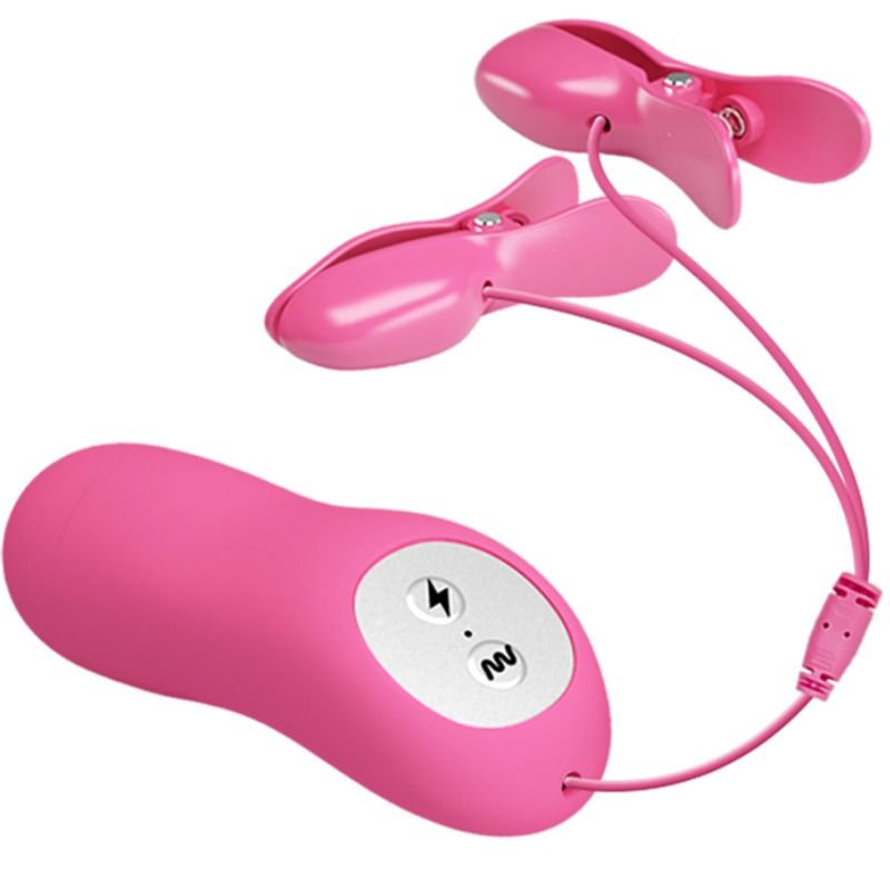 BAILE STIMULATING Pizzas Ondes Romantiques Vibration Électrochoc Fuchsia — vue alternative