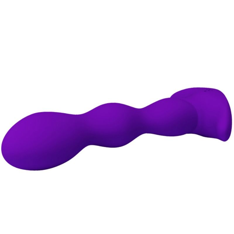 PRETTY LOVE MASSAGER ANAL 12 MODES VIBRATION LILAS — vue arrière