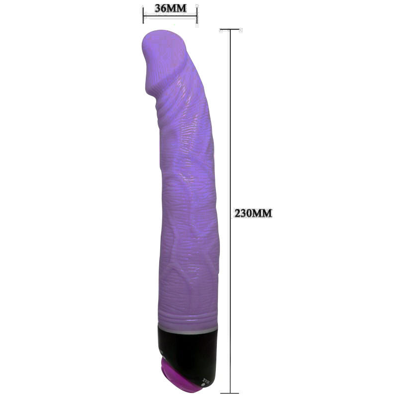 BAILE ADOUR CLUB VIBRATEUR RÉALISTE 23 CM LILAS — vue alternative