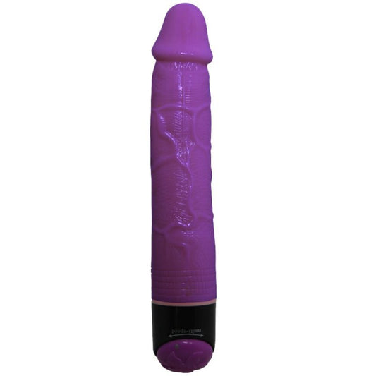 BAILE VIBRATEUR RÉALISTE COLORÉ SEX LILAS 23 CM - Aura Intime