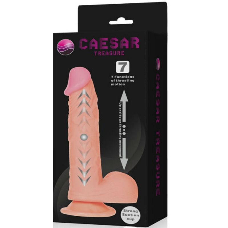 BAILE VIBRATORS Fonction Haut Bas Gode Réaliste Caesar Treasure — vue détaillée