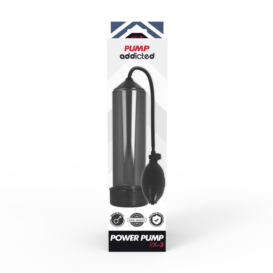 PUMP ADDICTED Rx3 Noir — accessoires inclus