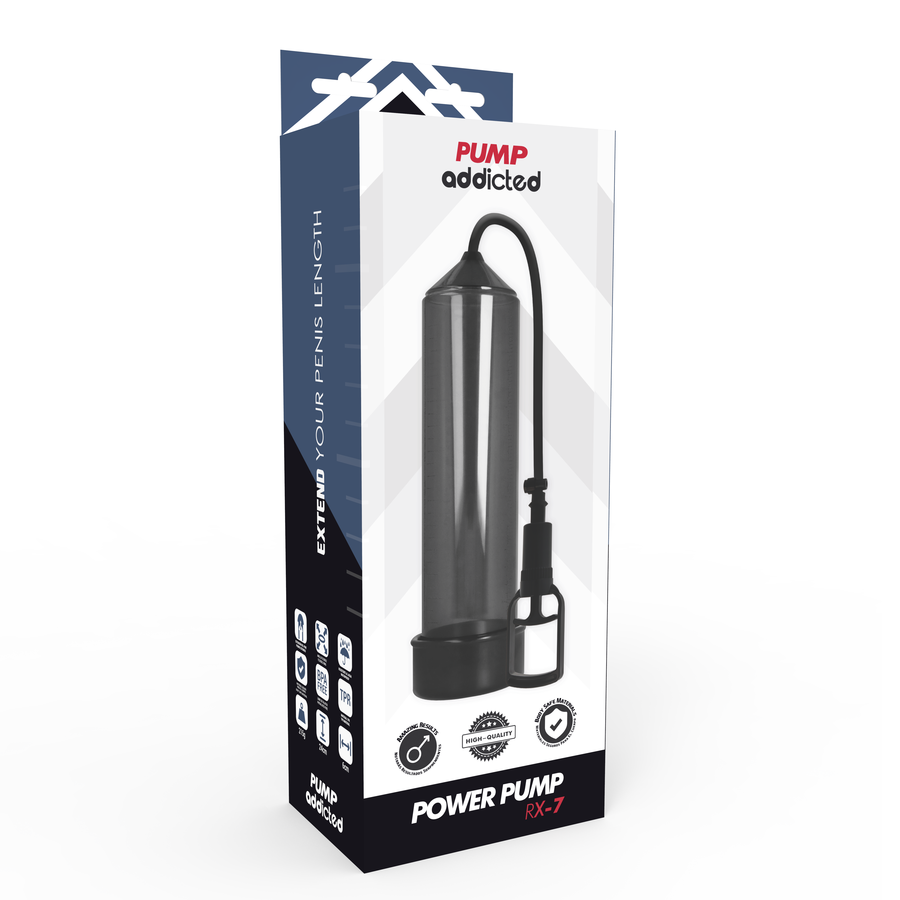 PUMP ADDICTED Rx7 Noir — accessoires inclus