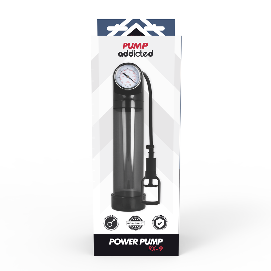 PUMP ADDICTED Rx9 Noir — accessoires inclus