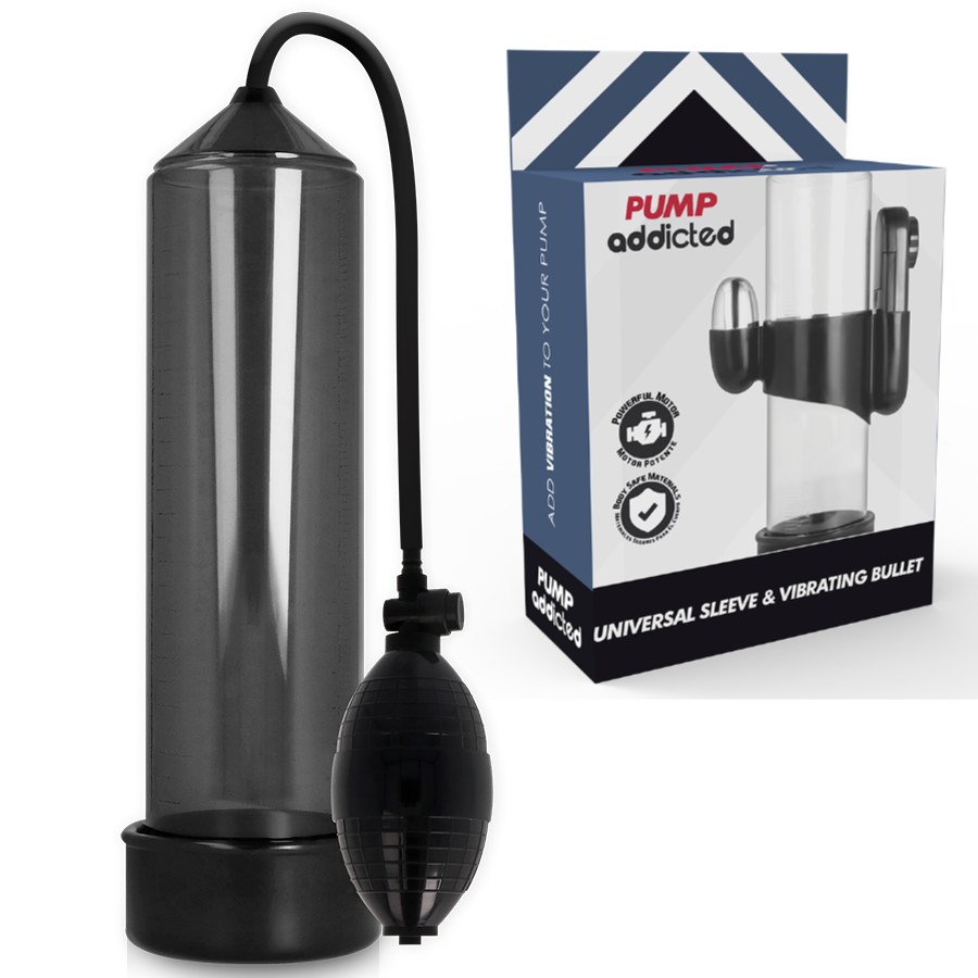PUMP ADDICTED Vibrateur Rx3 Noir - Aura Intime