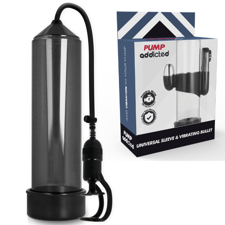 PUMP ADDICTED Vibrateur Rx5 Noir - Aura Intime