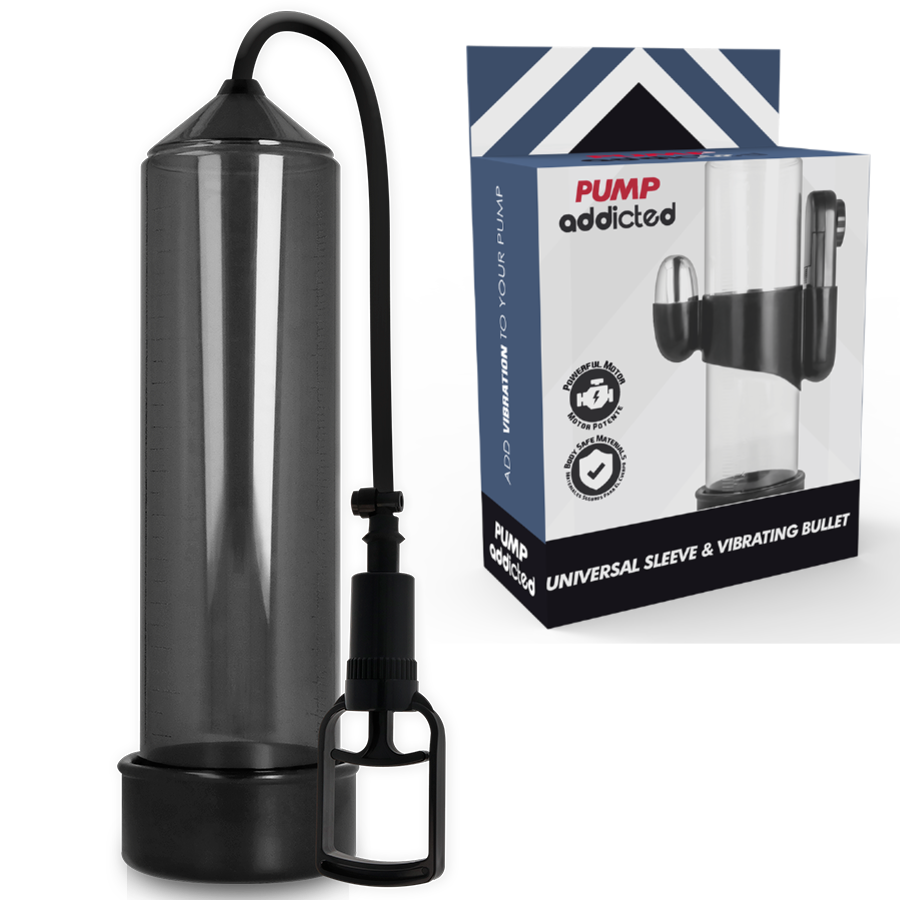 PUMP ADDICTED Vibrateur Rx7 Noir - Aura Intime